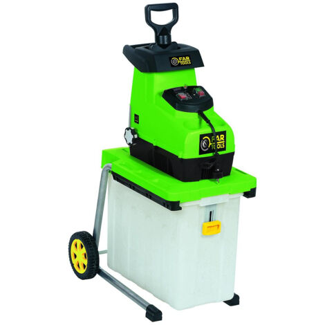 Fartools – Broyeur de végétaux électrique 2800W – Passage Ø=44mm – Réduction 10:1 – Vitesse 60 tr/min pour compostage efficace (1/5)