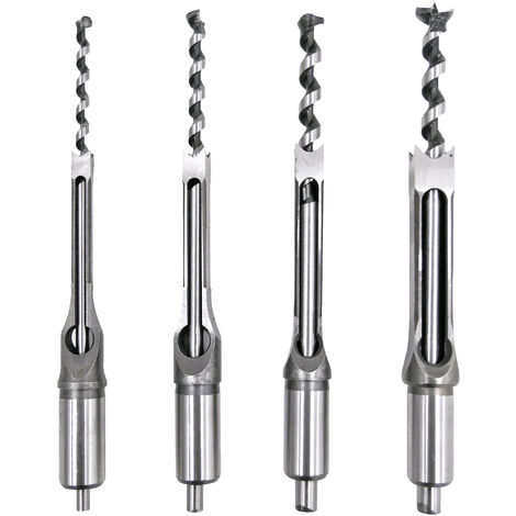 Coffret de 4 couteaux de mortaises ø8 10 12 16mm