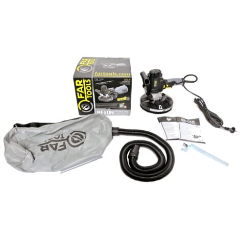 Ponceuse surfaceuse à béton 1300W, disque ø180mm