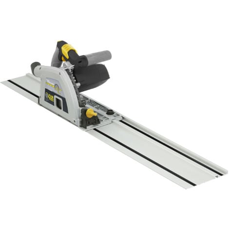 Scie plongeante 1200W Ø160mm sur rail de 165cm