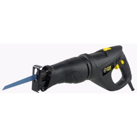 Fartools – Scie sabre électrique 800W – Capacité de coupe bois 150 mm – Vitesse 0-2500 tr/min – 4 lames incluses pour métal et bois