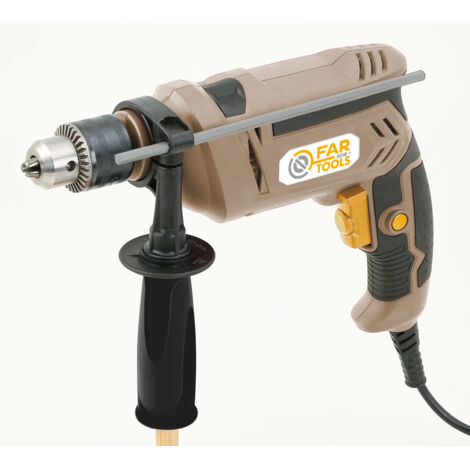 Fartools – Perceuse à percussion 750W – Mandrin à clé Ø13mm – Vitesse variable 0-3000 tr/min – Fréquence de percussion 45000 cps/min (1/7)