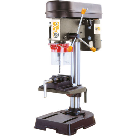 Fartools – Perceuse à colonne 350W – Vitesse 520-2620 tr/min – Mandrin 13mm – Table inclinable pour perçage précis – Pour bois et métal