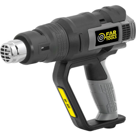 Décapeur thermique FARTOOLS DT 2000 - 2000W - 3 vitesses - 6 accessoires (1/4)