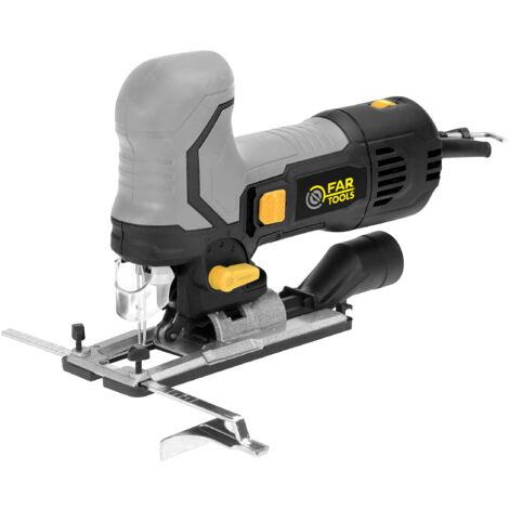 Fartools – Scie sauteuse pro 750W pendulaire – Base en aluminium inclinable 45° – Vitesse variable 800 à 3000 cp/min – Coupe bois 80 mm, métal 10 mm (1/5)
