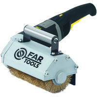 Fartools – Décapeur à rouleaux 1800W – 2 brosses métalliques Ø120mm – Vitesse variable 900 à 3000 tr/min – Pour bois, métal, béton