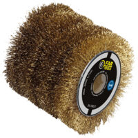 Fartools – Brosse à fil laitonné de précision Ø60mm – Pour décaper bois, métal et pierre – Compatible RDP601 et XF-BRUSH – L60mm