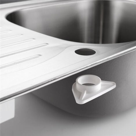Câle de Fixation pour Robinet de Cuisine Fixation Plastique Pièce de Robinet pour Evier de Cuisine Siège de Fixation Mitigeur d'Evier