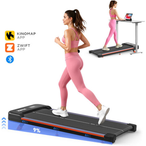 WalkingPad Con Pendenza 9% – Tapis Roulant Compatto E Silenzioso, 1-6 Km/h, Bluetooth E App