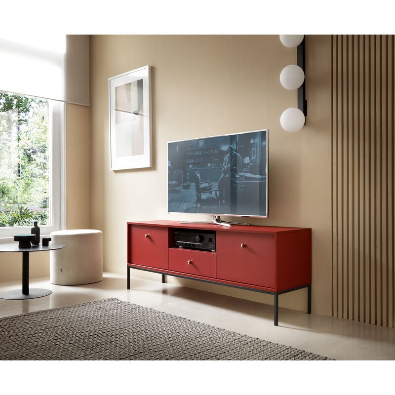 Mueble de TV / Hi-FI 1 cajón L150 cm - Vibio