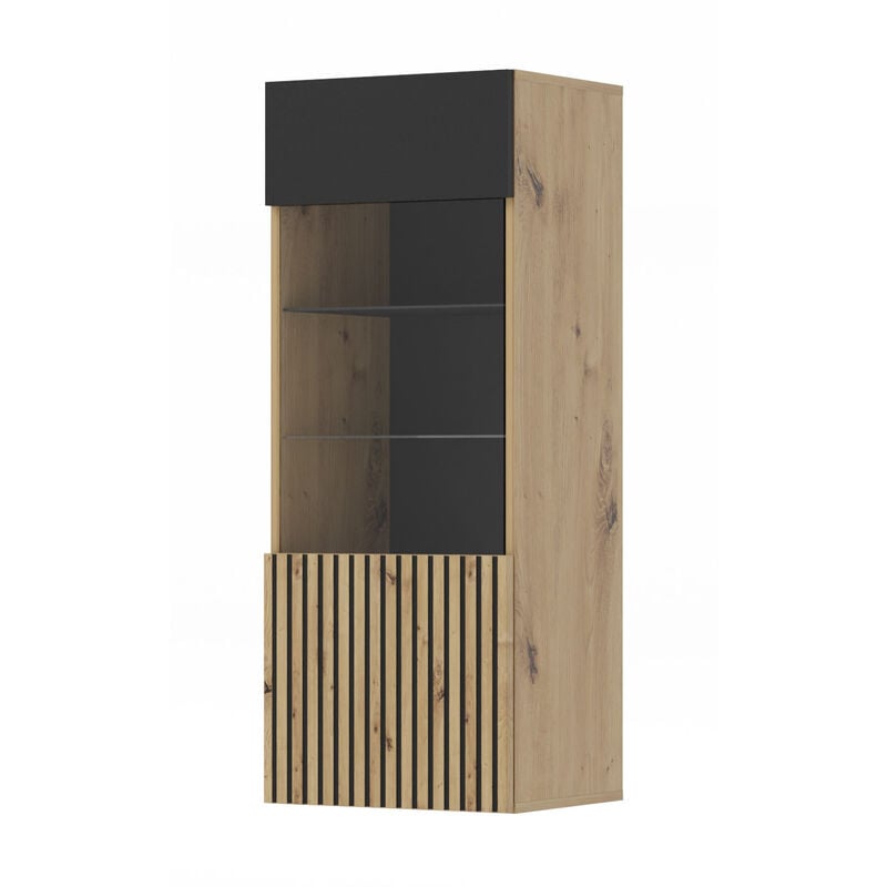 Mueble de Comedor Modelo Viena de madera de Cerezo en color Negro