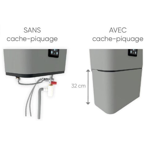 Coffre bas habillage Blanc Malicio THERMOR 40-65-80L - 354648