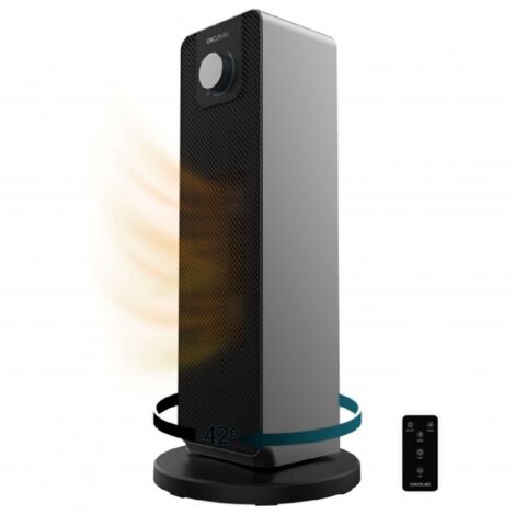 Cecotec Keramik-Heizlüfter ReadyWarm 1500 Max - Schwenkend Für 15m²