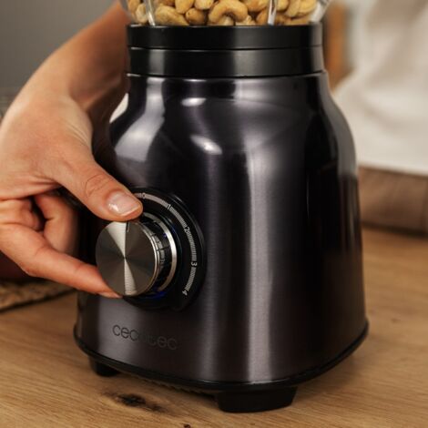 Cecotec Blender Power Black Titanium 1800MAX Blend It. 1800W Maximaal Vermogen, 5 Snelheden, 6 Roestvrijstalen Messen, Ijs Verpletteren, Turbo en Smoothie Functie, AutoClean Functie Cecotec Blender Power Black Titanium 1800MAX Blend It. 1800W Maximaal Vermogen, 5 Snelheden, 6 Roestvrijstalen Messen, Ijs Verpletteren, Turbo en Smoothie Functie, AutoClean Functie