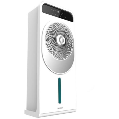 Cecotec Verdunstungskühler EnergySilence 5000 Cool Wave, 28 W, Motor DC, Tank 5L, Fernbedienung a, LED-Display, Touch-Steuerung, 12 Geschwindigkeiten, Timer bis zu 9h, Oszillation de 360º.