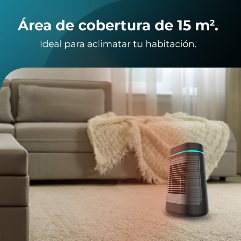 ReadyWarm 1550 Max Ceramic Rotate Black Calefactor cerámico de sobremesa