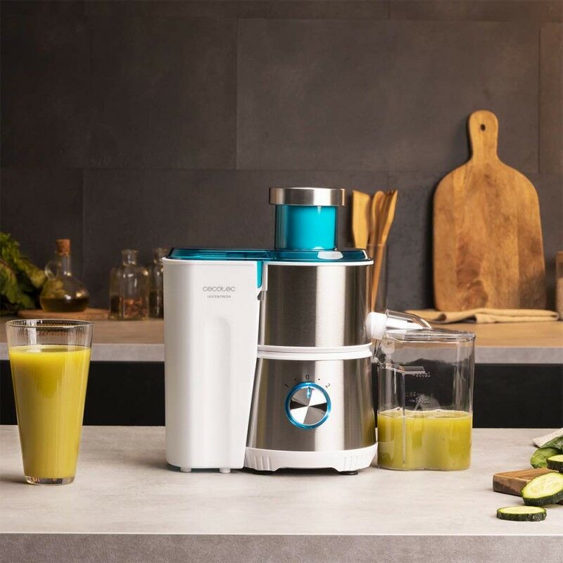 Cecotec Extracteur de jus Juice Fresh 400 Titan White