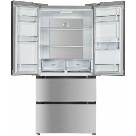 Costway Réfrigérateur portable à compression de 55 l, glacière éléctrique  de 100-240v/12v/24v, réfrigérateur de voiture avec porte à deux voies, -26℃  à + 10℃,congélateur avec affichage numérique et led
