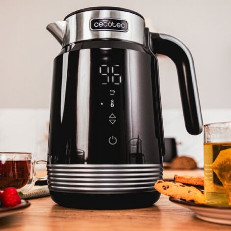 Cecotec Bouilloire ThermoSense 600 Touch Black