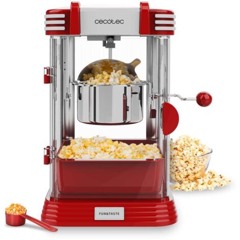 Machine à Pop-corn Cecotec Fun&Taste - 1200W, Système Amovible - Prêt En 2 Minutes