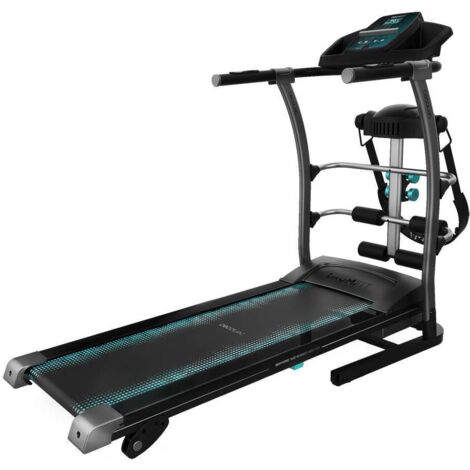 Cecotec Tapis de Course Pliable DrumFit WayHome 1400 Runner Vibrator. 1500 W, Ceinture de Massage