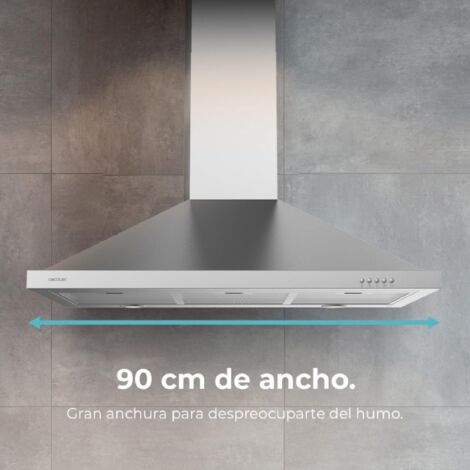 Cecotec Hotte en forme de pyramide Bolero Flux PM 906500 Inox A
