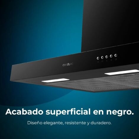 Cecotec Hotte aspirante en T Bolero Flux TM 606500 Black A