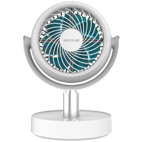 Cecotec – Ventilateur de table EnergySilence 800 Cyclone – Puissance 10W – 5 vitesses – Oscillation 60º – Inclinaison 90º – Batterie 4000 mAh (1/5)