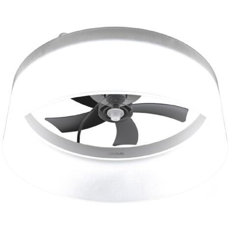 Ventilateur de plafond Cecotec EnergySilence LampAero 650, design blanc, avec éclairage. Moteur CC, 20 W, éclairage LED, 5 pales (1/5)