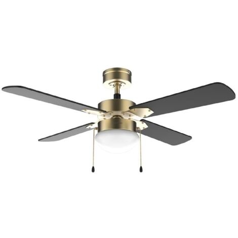 Cecotec Ventilateurs de plafond avec lumière EnergySilence Aero 450 GoldBlack (1/5)