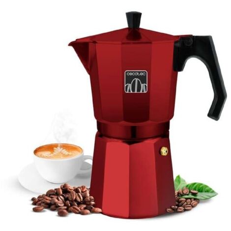 Cecotec Cafetière italienne Mokclassic 900 Red