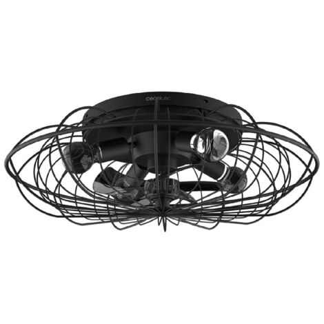 Cecotec Ventilateurs de plafond avec lumière EnergySilence LampAero 650 Iron Design (1/5)