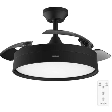 Cecotec – Ventilateur de plafond invisible 42 pouces – 6 vitesses – Moteur DC – Télécommande – Lampe LED – Mode été/hiver – 35W (1/5)