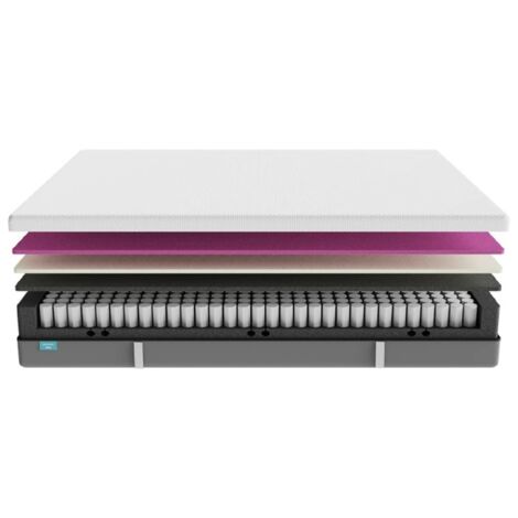 Matelas Mylos Biogel 140x190 - DUÉRMETE ONLINE - Mousse Viscoélastique 28cm - Ferme, Hypoallergénique - Fabriqué En Espagne