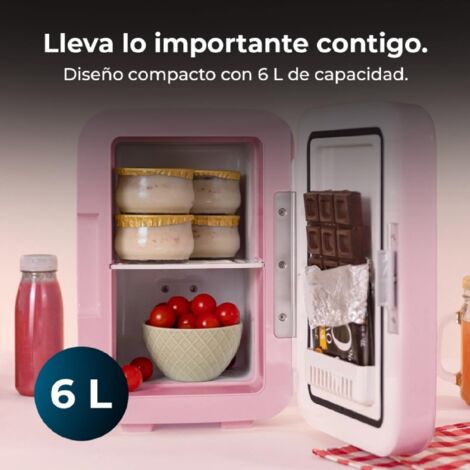 Mini Frigo Bolero MiniColing 25L Bahamas Pink. Capacité 20 L