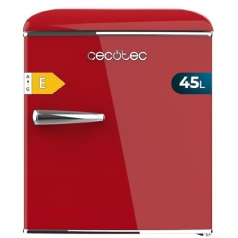Cecotec Réfrigérateur rétro Bolero CoolMarket TT Origin 45 Red E