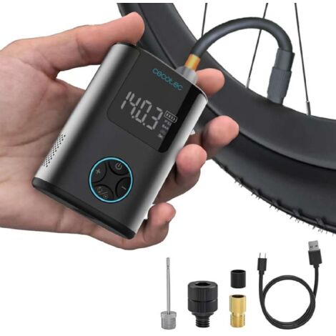 Mini gonfleur électrique Cecotec Air Max 600 mAh 150 psi Design portable 150 g (1/4)