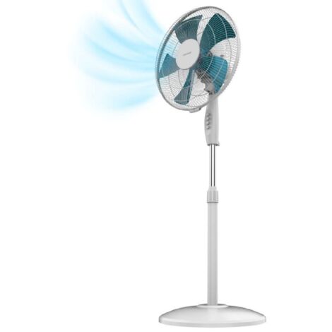 Cecotec EnergySilence 515 WindLite Pro Ventilateur sur pied 56 W, diamètre 40 cm, 3 vitesses, oscillation automatique