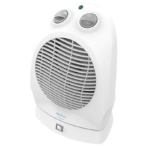 Chauffage / radiateur soufflant cecotec readywarm 9890 force de rotation/ 2400w/ température réglable (1/8)