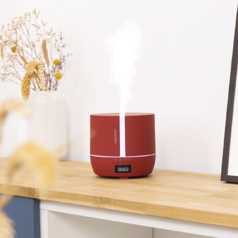 Diffuseur Arômes Cecotec 500ml Avec Bluetooth | Huiles Essentielles + Haut-parleur | LED Multicolore