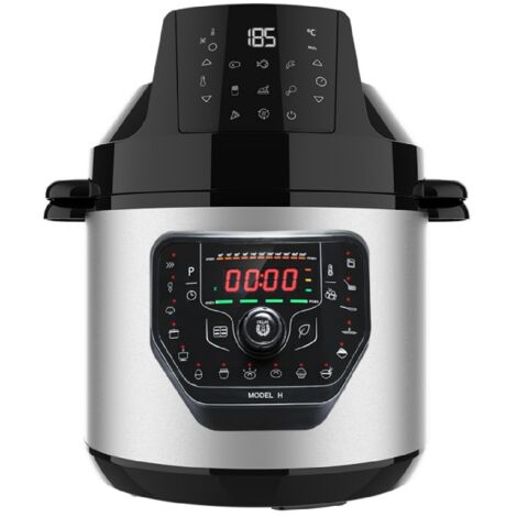 Cuisinière programmable of 6 litres ofde capacité with air frying head. (1/4)