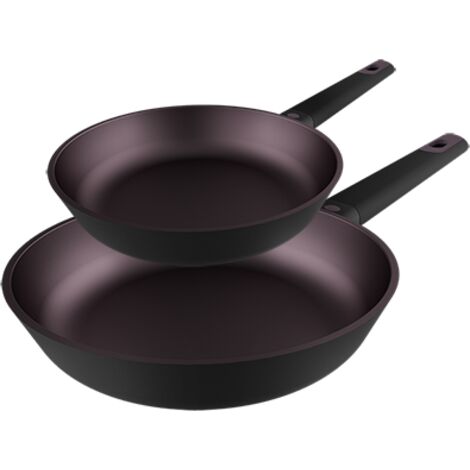 Set de Poêles à frire de 20-24 cm de fonte d'aluminium de haute qualité, caractéristiques con 6 couches et revêtement de anti-adhérence maximale Select Teflon™ Nonstick Coating, free de PFOA. (1/5)