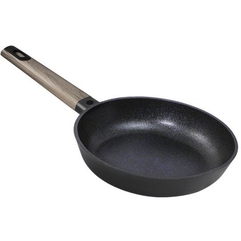 Poêle à frire de 28 cm de en fonte d'aluminium de de haute qualité, avec 6 couches et revêtement de antiadhésif maximal Teflon™, sans de PFOA, avec fond diffuseur de calor Full Induction. (1/5)