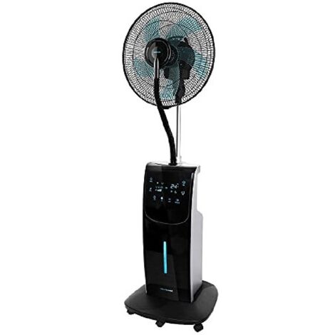 Cecotec – Ventilateur brumisateur 90W – 5 lames en cuivre – Fonction ionisante et anti-moustique – Autonomie jusqu'à 12 heures