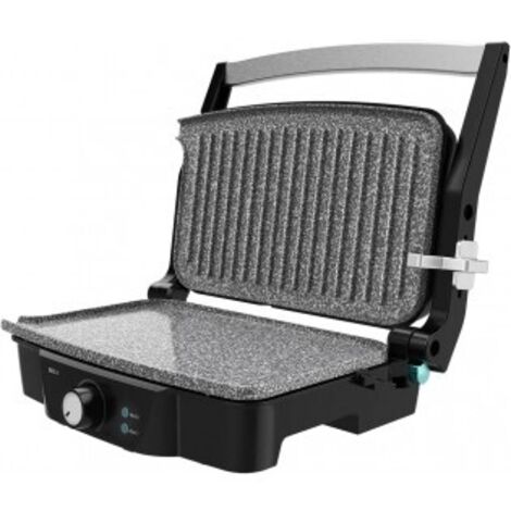 Cecotec Grill électrique Rock´nGrill 1500 Stone Ceramic Mix&Grill
