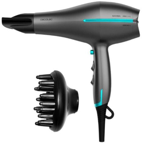 Sèche-cheveux CECOTEC Bamba IoniCare 5300 Maxi Aura Noir (1/5)
