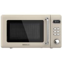 Cecotec Micro-ondes de 20 L avec grill ProClean 5110 Retro Beige