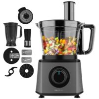 Cecotec Robot de cuisine de Paprika 1300 Full, 2000W de Power, Stainless Steel, 2 Speeds, 3 Discs de Cutting, Includes Bowl 3,5 L, Jug 1,8 and Juicer