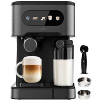 Cecotec – Cafetière expresso semi-automatique 1350W – 20 bars – Prépare jusqu'à 2 cafés – Système ColdBrew pour café froid, tiède ou chaud