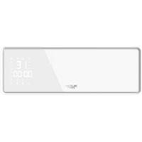 CHAUFFAGE INFRAROUGE BLANC MONTAGE PLAFOND - ACIER EMAILLÉ 587 X 587 X 60 MM - 6 CHAUFFAGE INFRAROUGE BLANC MONTAGE PLAFOND - ACIER EMAILLÉ 587 X 587 X 60 MM - 6